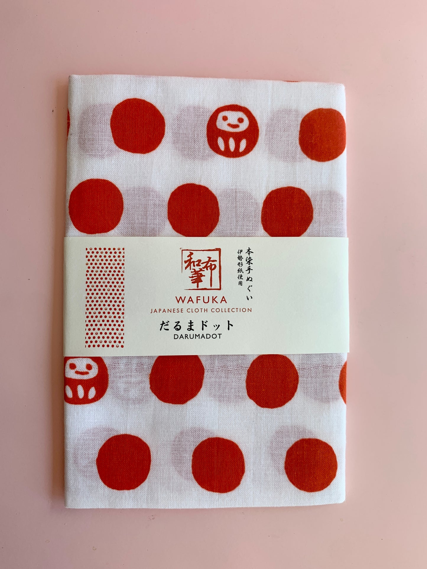 Daruma Dot Tenugui