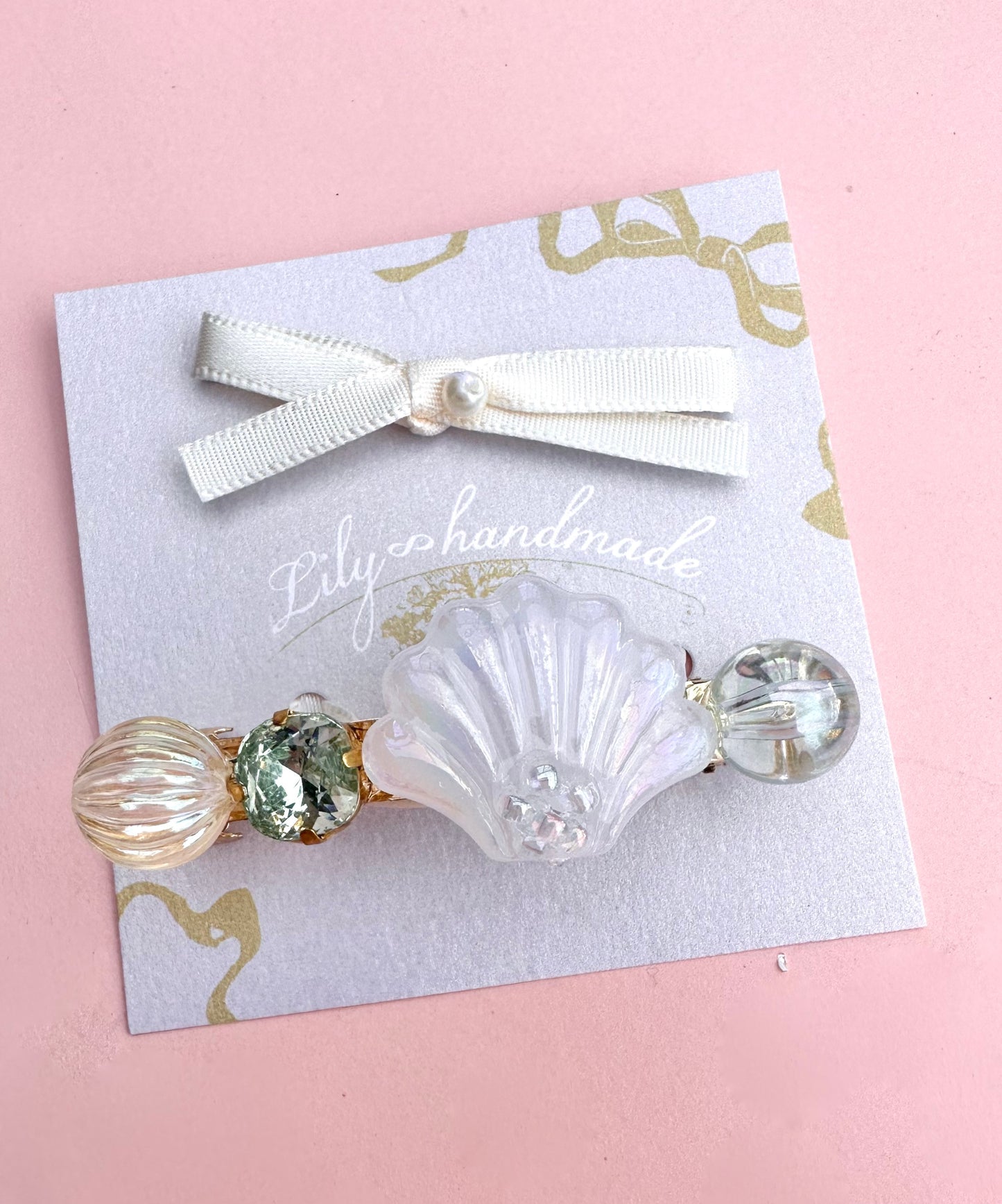 Shell Barrettes