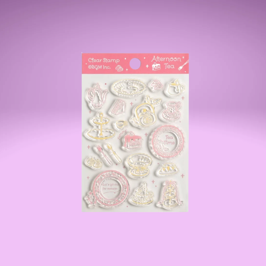 BGM Clear Stamps (4 designs)