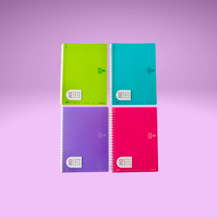 KOKUYO Clear Soft Ring Notebook (A5/B5)