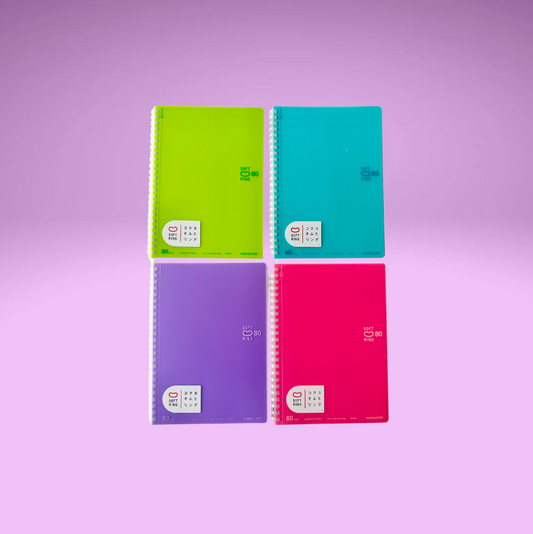 KOKUYO Clear Soft Ring Notebook (A5/B5)