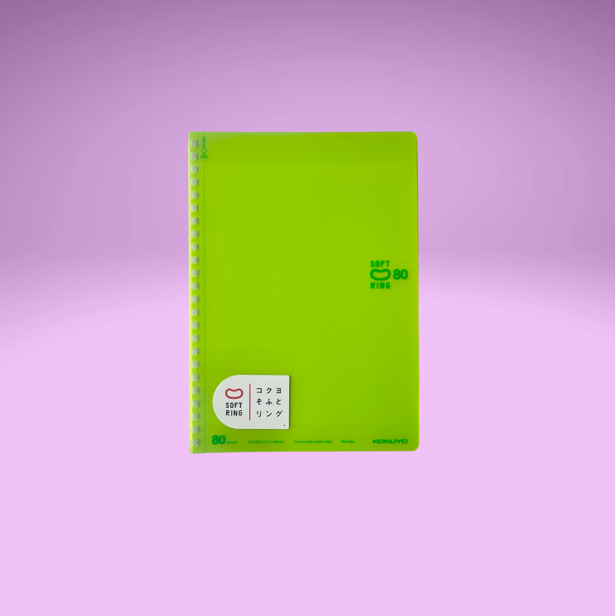 KOKUYO Clear Soft Ring Notebook (A5/B5)