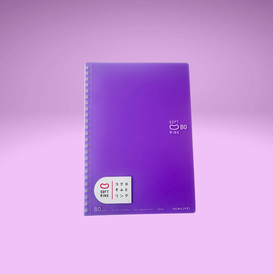 KOKUYO Clear Soft Ring Notebook (A5/B5)