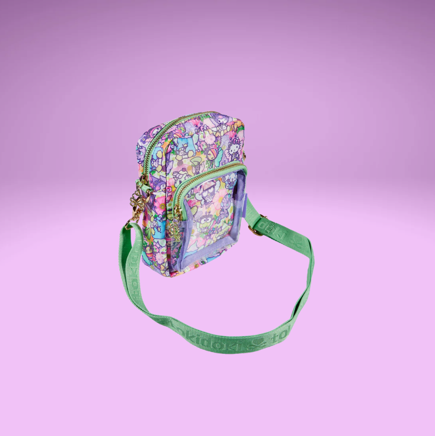 TKDK x HK Butterfly Garden - Window Pocket Mini Crossbody