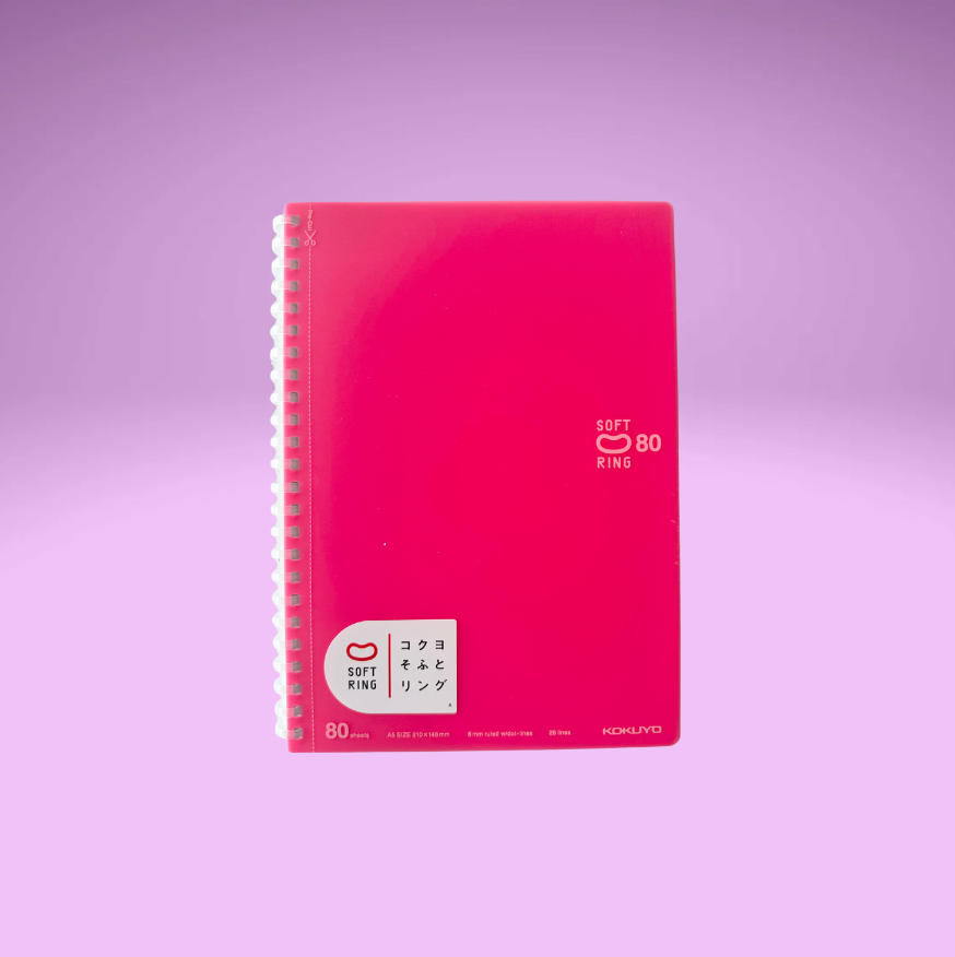 KOKUYO Clear Soft Ring Notebook (A5/B5)