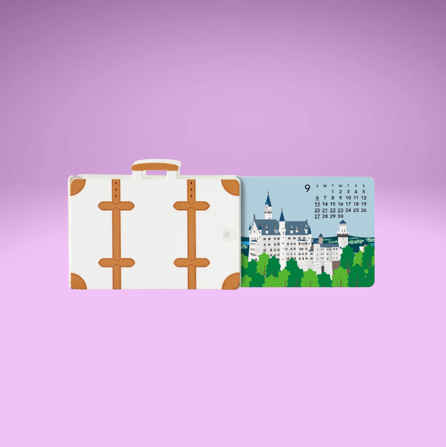 Travel Good Morning Calendar 2026