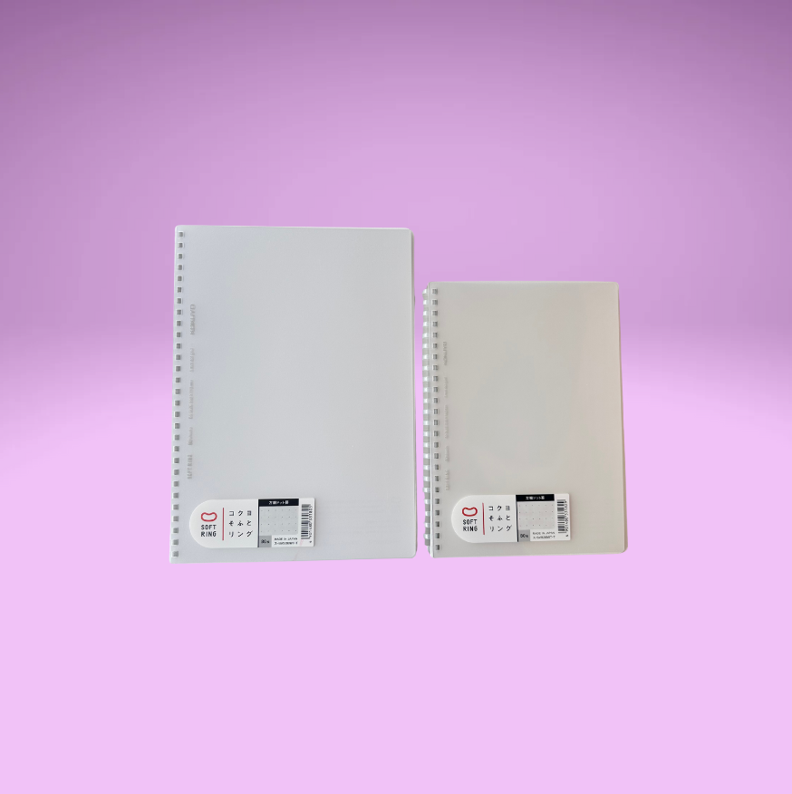 KOKUYO Clear Soft Ring Bullet White Notebook (A5/B5)