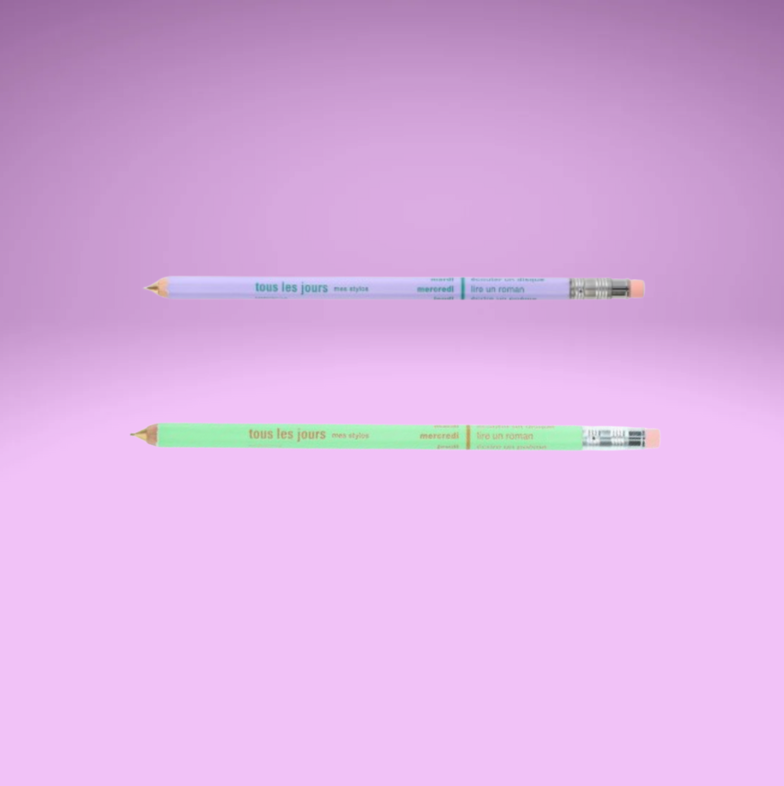 Mechanical Pencil with Eraser (2 Colors)