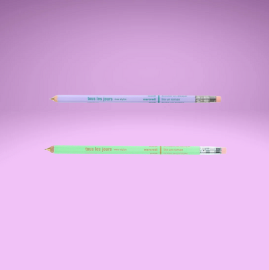 Mechanical Pencil with Eraser (2 Colors)