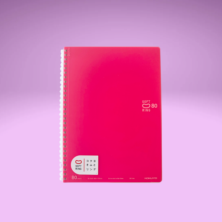 KOKUYO Clear Soft Ring Notebook (A5/B5)
