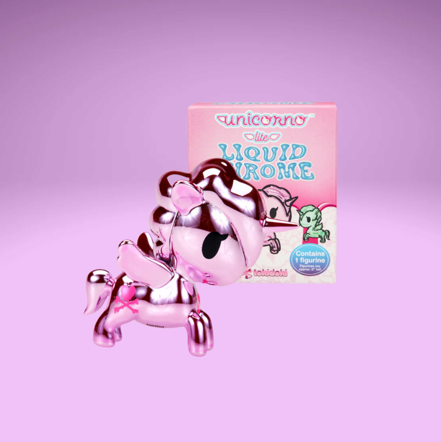 Liquid Chrome Unicorno Lite (2" Blind Box)