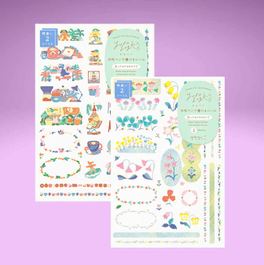 Yuru Log Decoration Sticker (2 Designs)