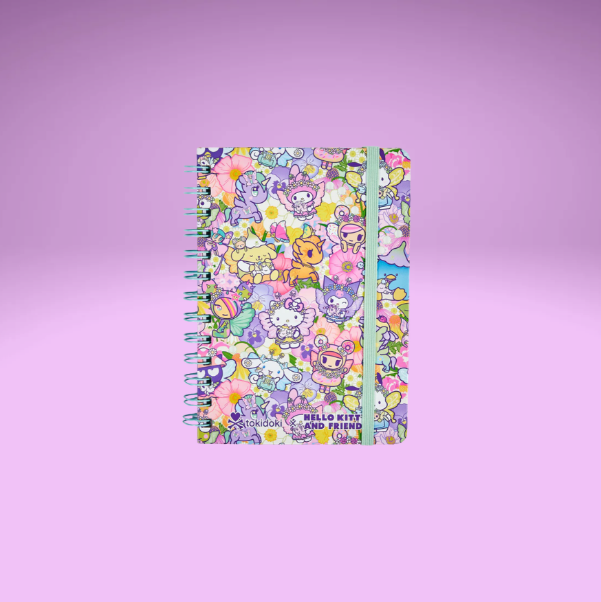 TKDK x HK Butterfly Garden - Spiral Notebook