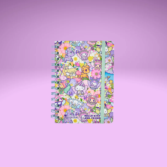 TKDK x HK Butterfly Garden - Spiral Notebook