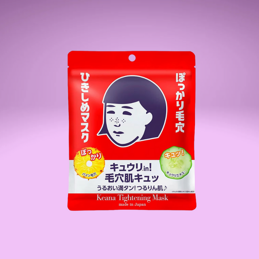 Keana Nadeshiko Pore Tightening Mask, 10 Sheets