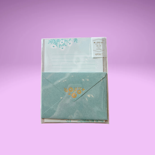 Midori Letter Set Marguerite Daisy