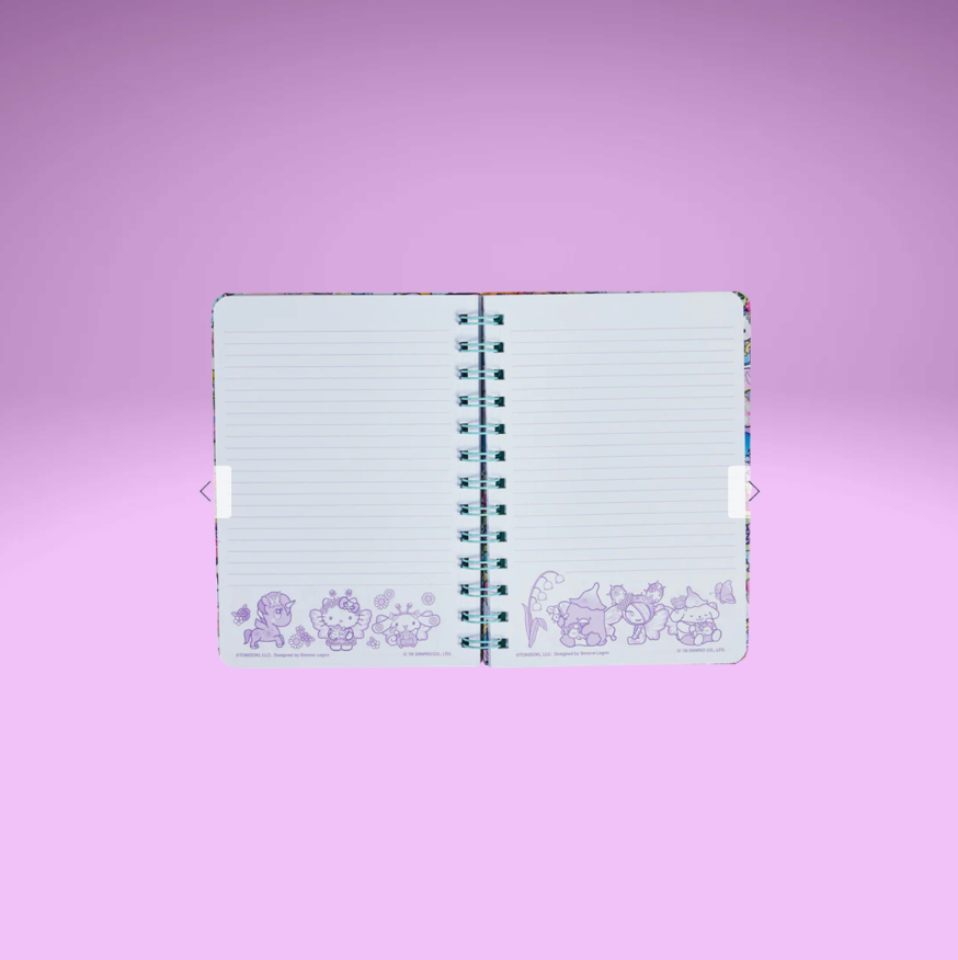 TKDK x HK Butterfly Garden - Spiral Notebook
