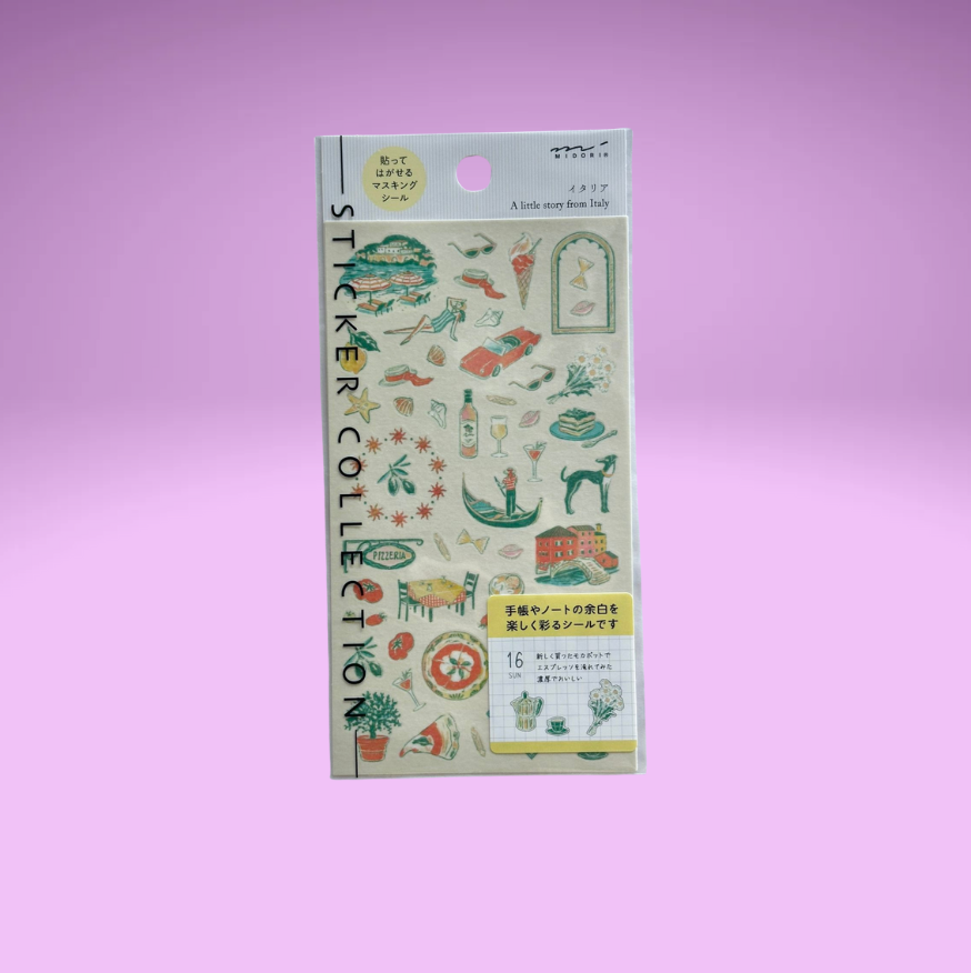 Midori Motif Stickers (7 designs)