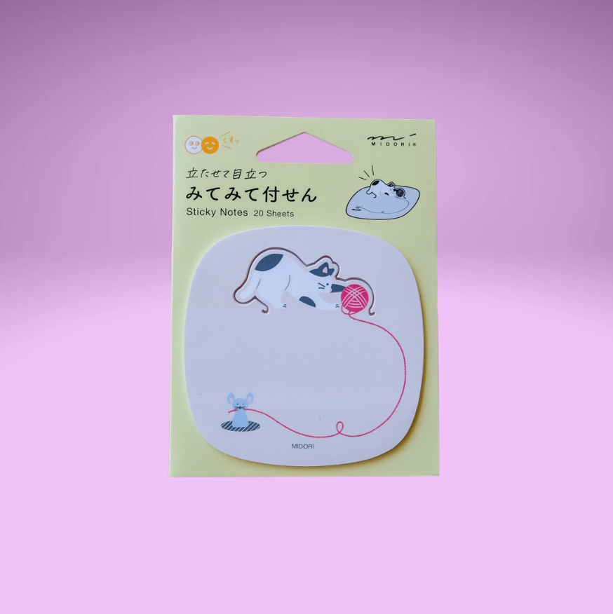 Pop-up Sticky Notes - Cat