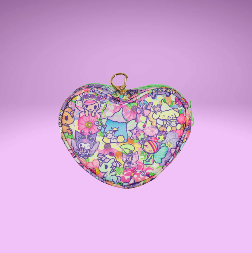 TKDK x HK Butterfly Garden - Clear Coin Purse