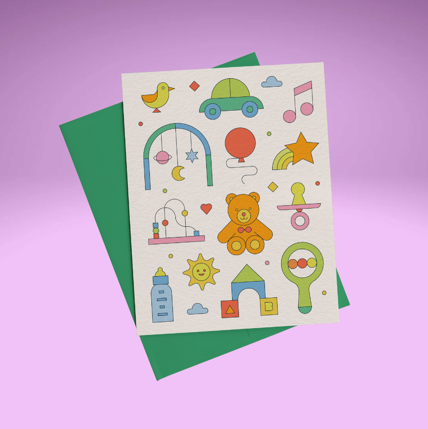 Toys Greeting Card