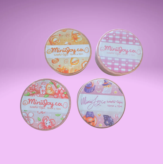 Washi Tape 15mm x 10m (designed by MiniiJoy co.)