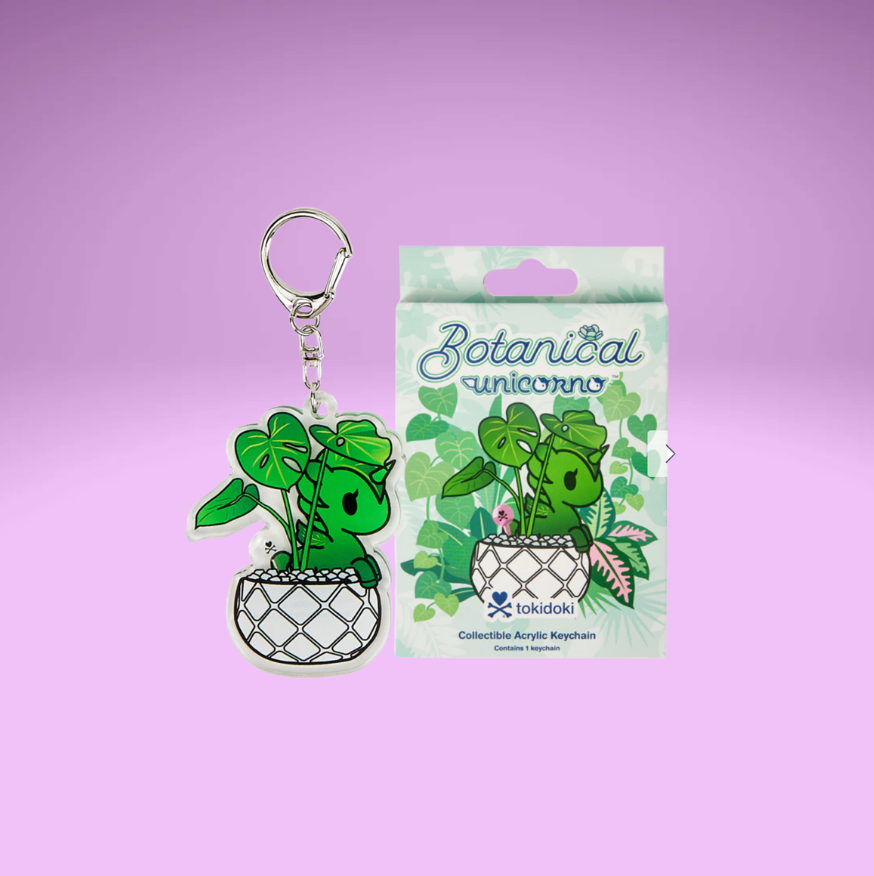 Botanical Unicorno Blind Box Acrylic Keychain