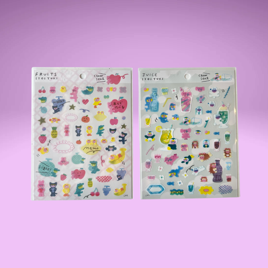 Yuki Itoi Stickers (2 Designs)