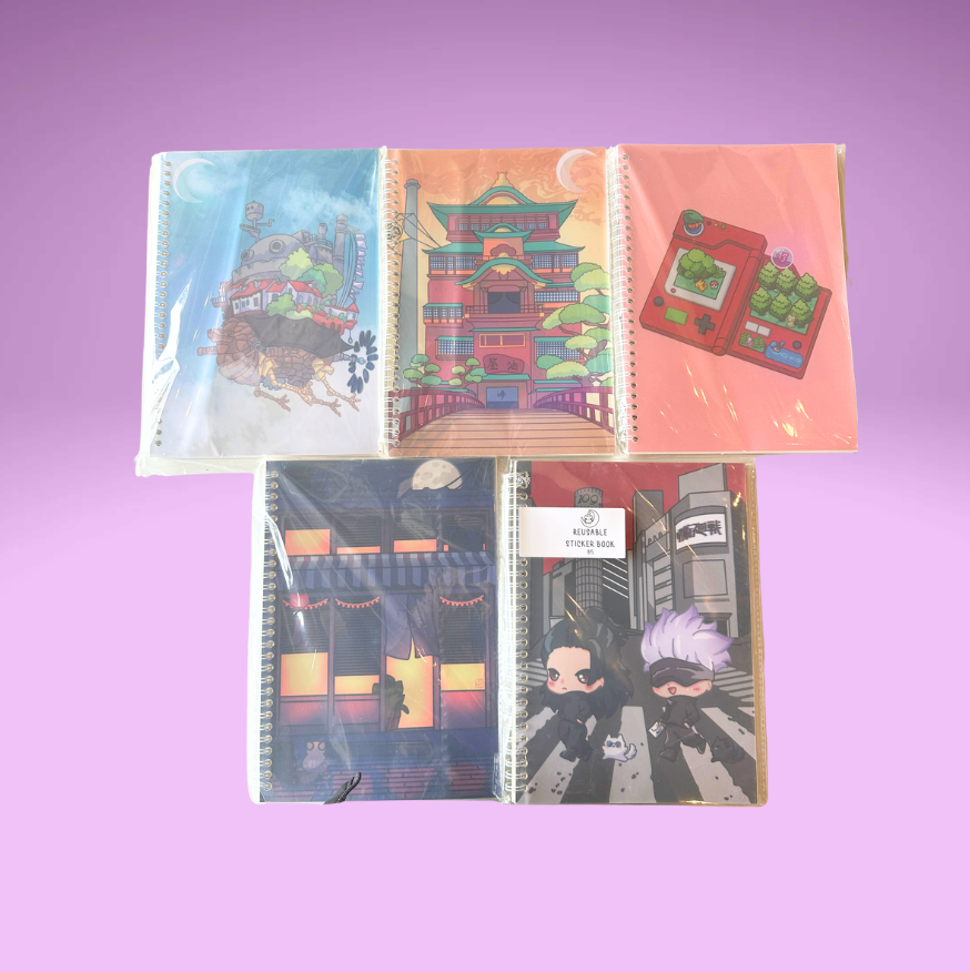 Lunarly Emporium Sticker Books