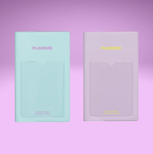 2026 Monthly Planner Shine B6 Slim (2 Colors)