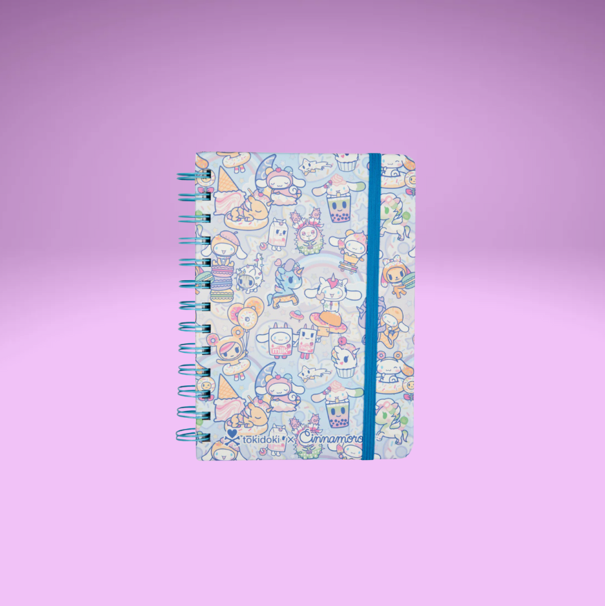 Tokidoki x Cinnamoroll Sweet Treats Coiled Notebook