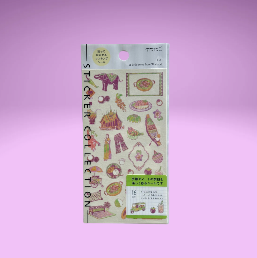 Midori Motif Stickers (7 designs)