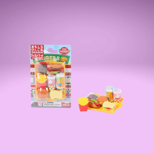 Fast Food Puzzle Eraser