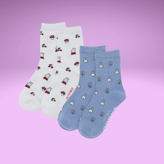 Miffy Crew Socks 25' Baggu