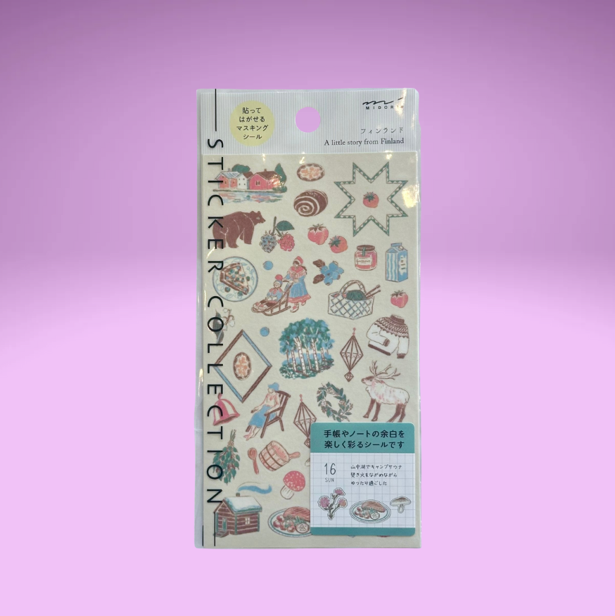 Midori Motif Stickers (7 designs)