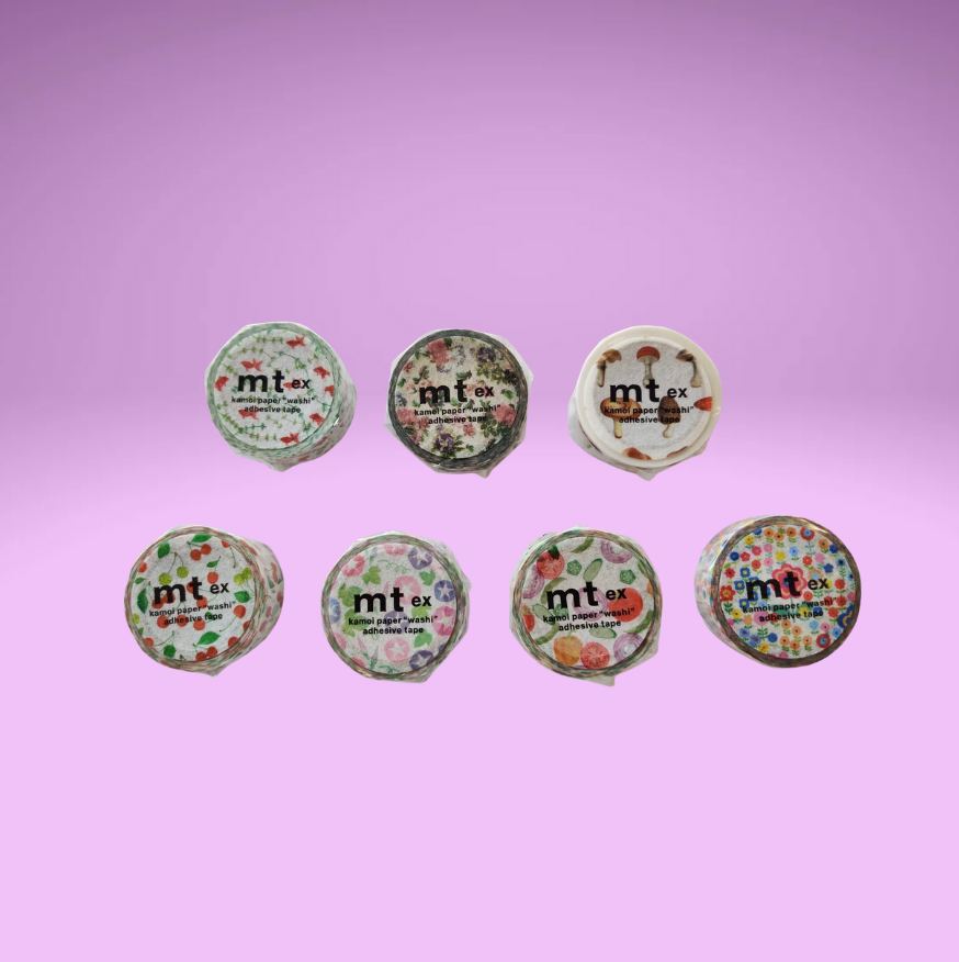 KAMOI Washi Tape 15mm x 7m (summer designs)