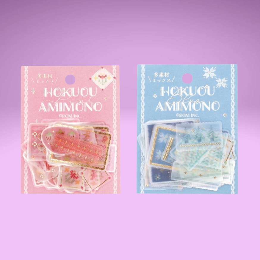 BGM Hokuou Amimono (Knitted Pattern Deco Stickers)
