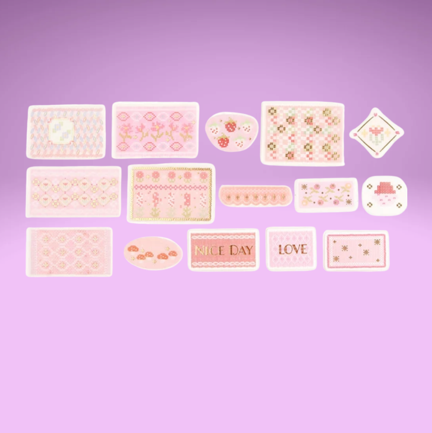BGM Hokuou Amimono (Knitted Pattern Deco Stickers)