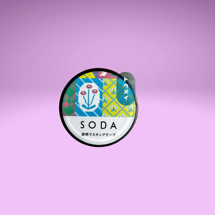 Soda Hitotoki Masking Tape (4 Designs)