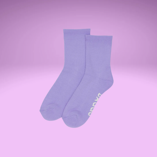 Ribbed Sock - Wisteria