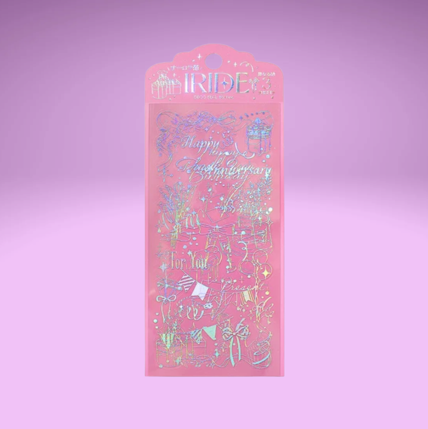 BGM IRIDE Stickers (3 Sheets)