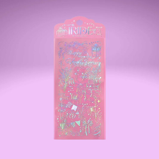 BGM IRIDE Stickers (3 Sheets)