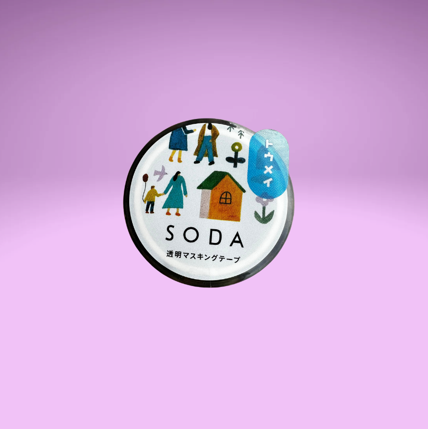 Soda Hitotoki Masking Tape (4 Designs)