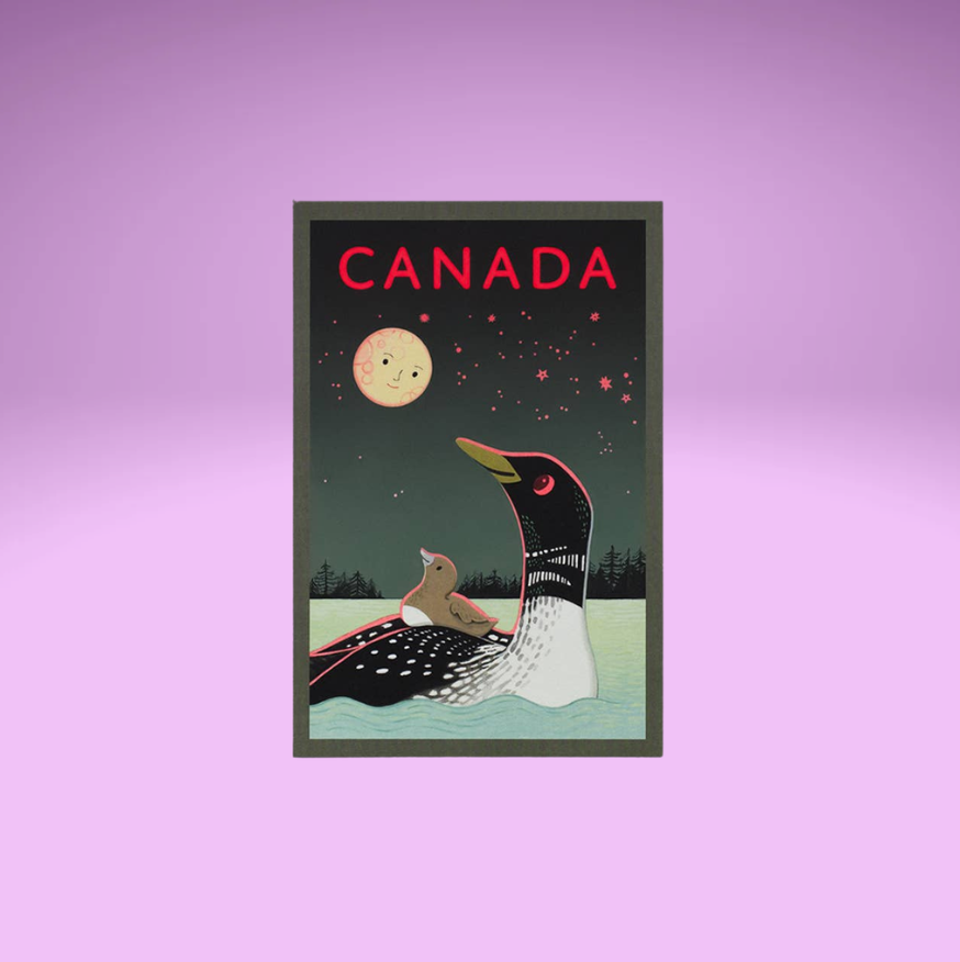 Loon of Canada Postcard