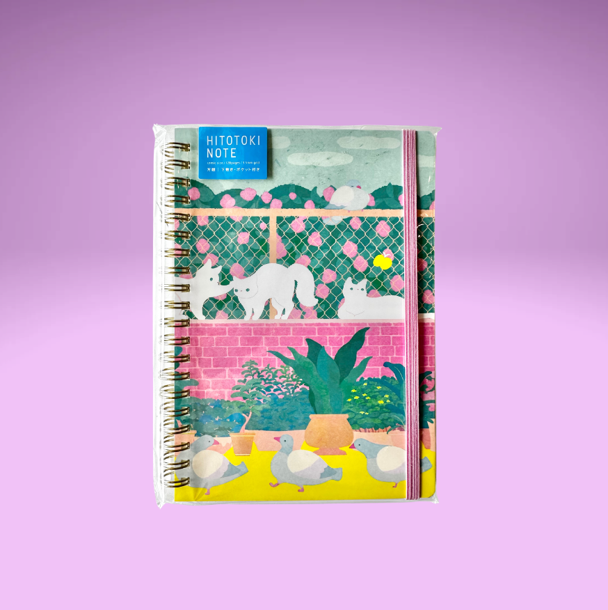 Hitotoki Coiled Notebooks (4 Designs)