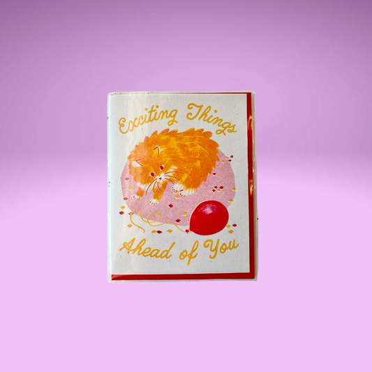 Exciting Things Ahead of You card