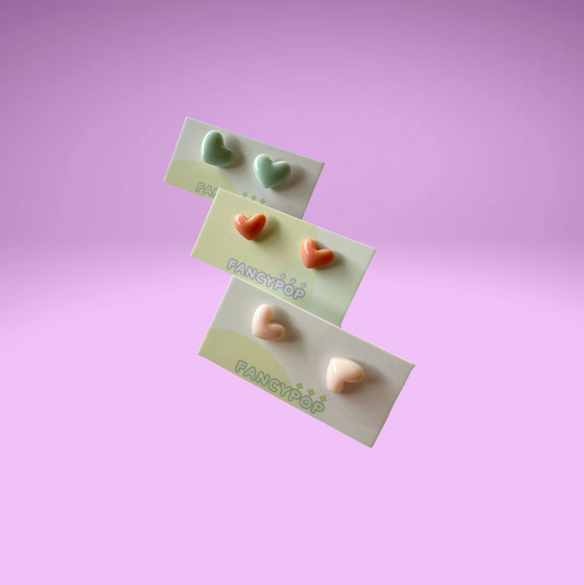 Heart Earrings (3 Designs)