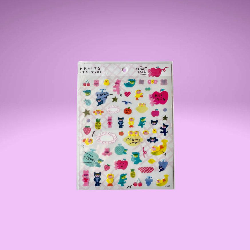 Yuki Itoi Stickers (2 Designs)