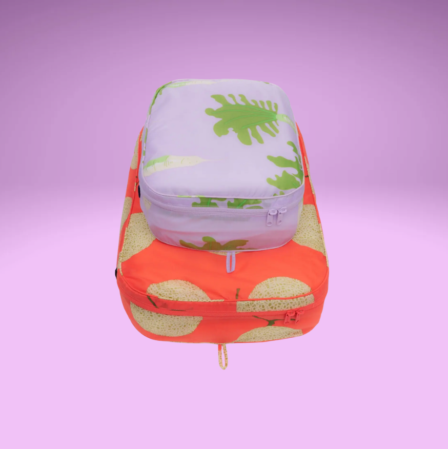 Japanese Produce Large Packing Cube Set