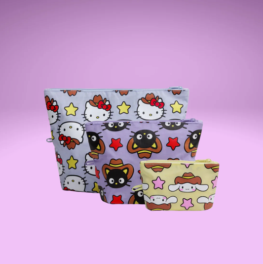 Hello Kitty & Friends Western Go Pouch Set